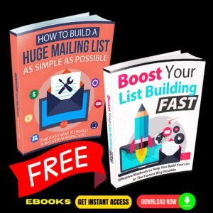 Two eBooks on List Building - FREE