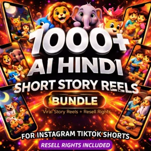 1000+ AI Hindi Short Story Reels Bundle